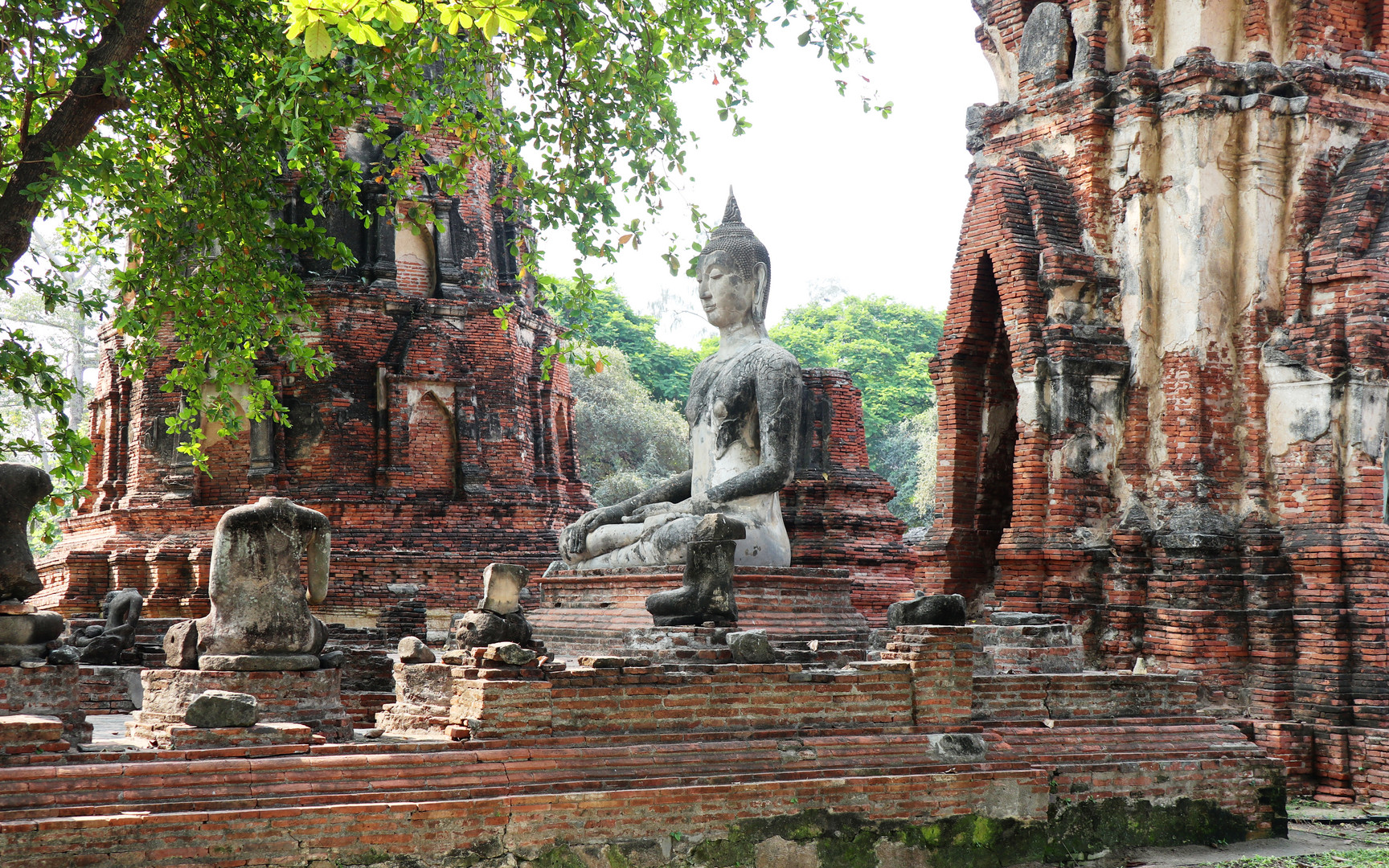 Buddhafigur in der Ayutthaya-Anlage