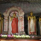 Buddhafiguren im Felsentempel Dambulla !