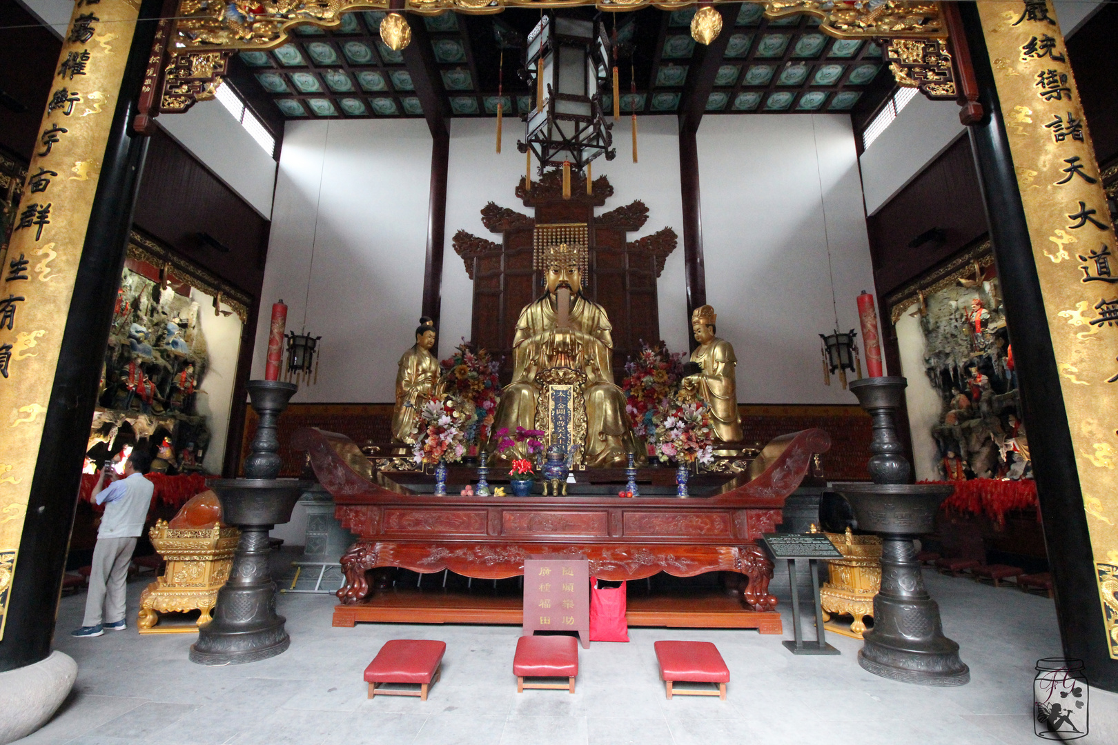 Buddhahall im White Cloud Temple