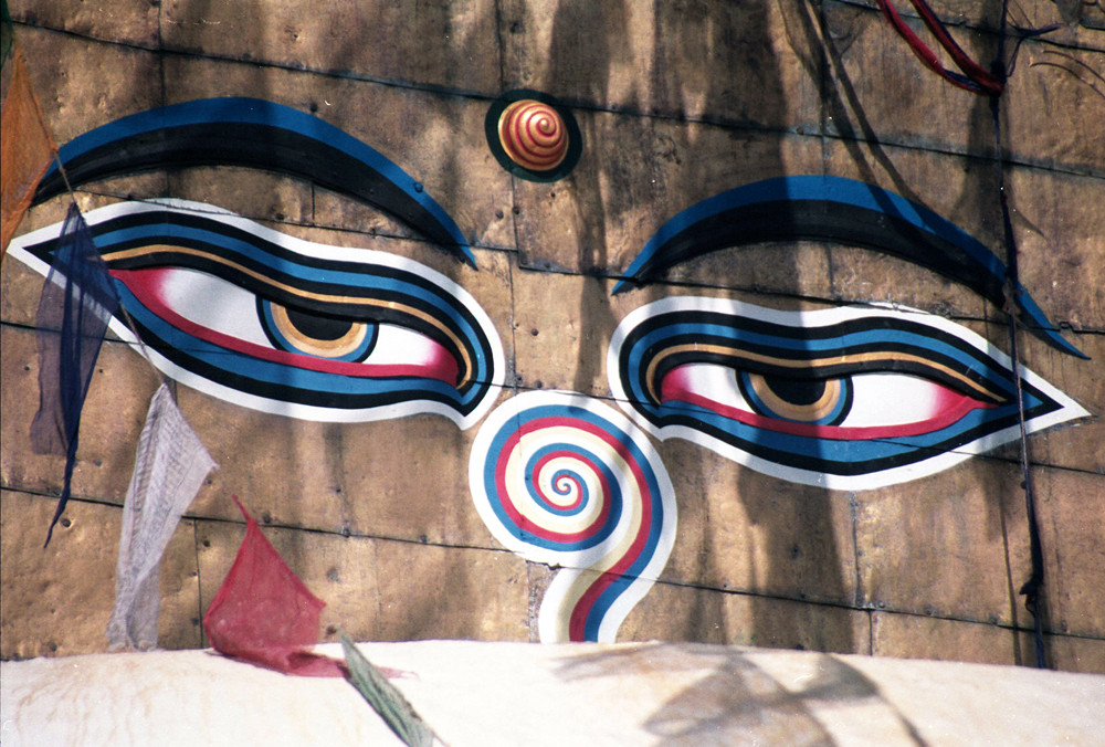Buddha's Eyes, Swayambunath