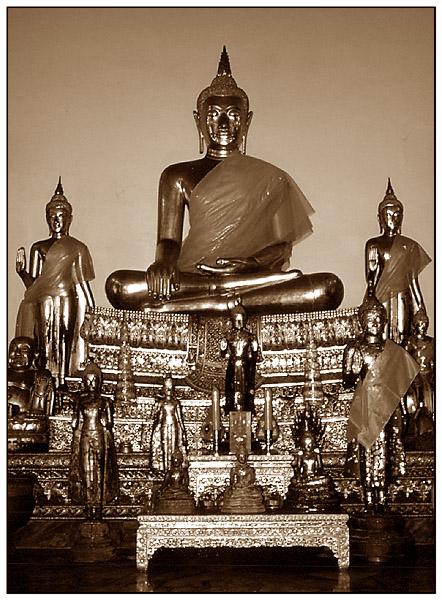 Buddhas - Wat Pho, Bangkok