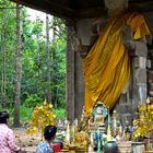 Buddhaschrein im Kloster