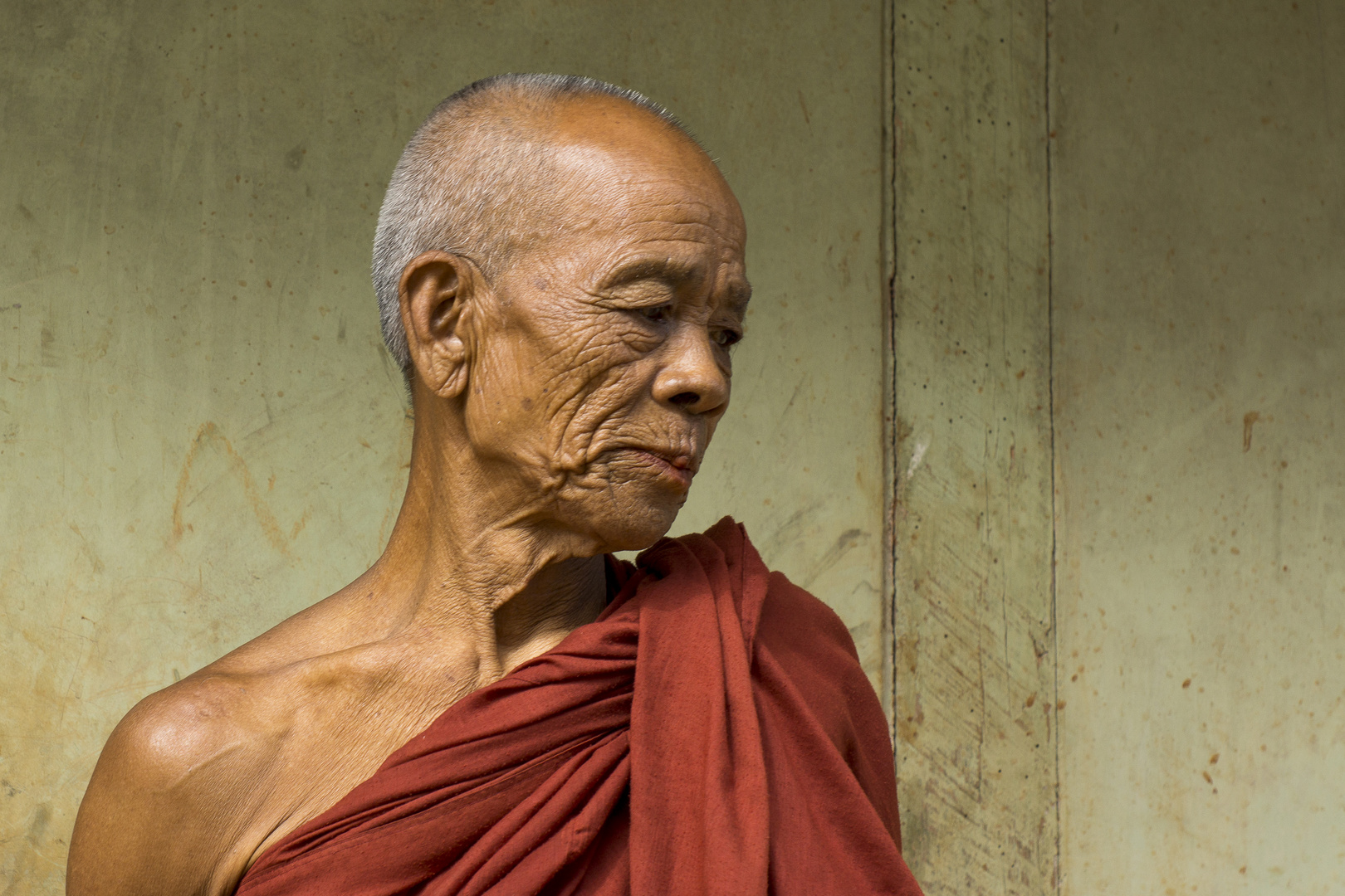 Buddhist Abbot in Myanmar