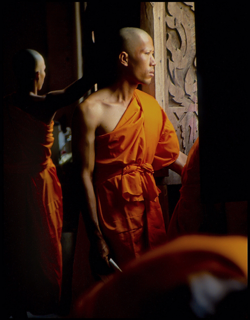 Buddhist Monk in Sikkim