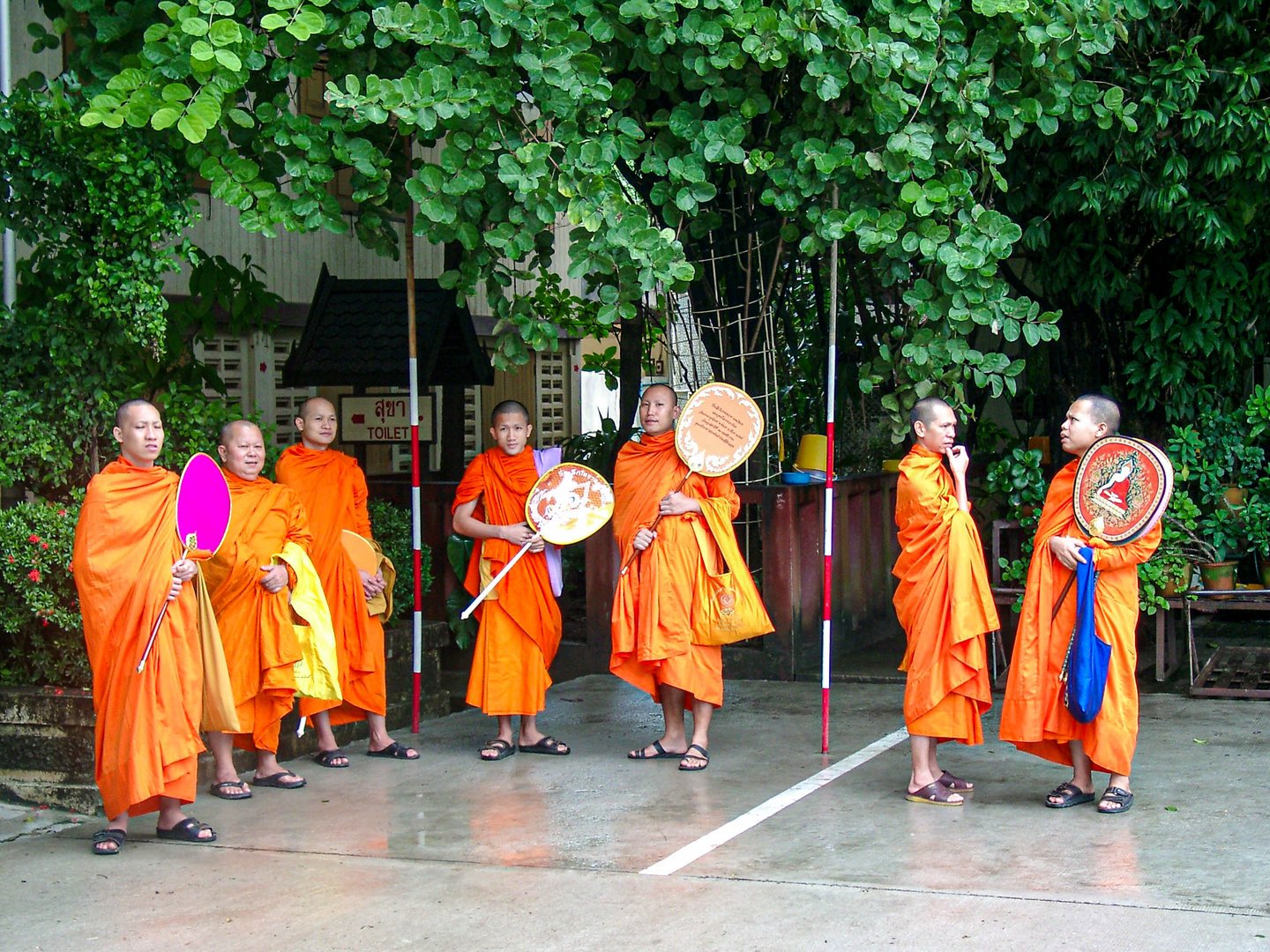 Buddhistische Mönche