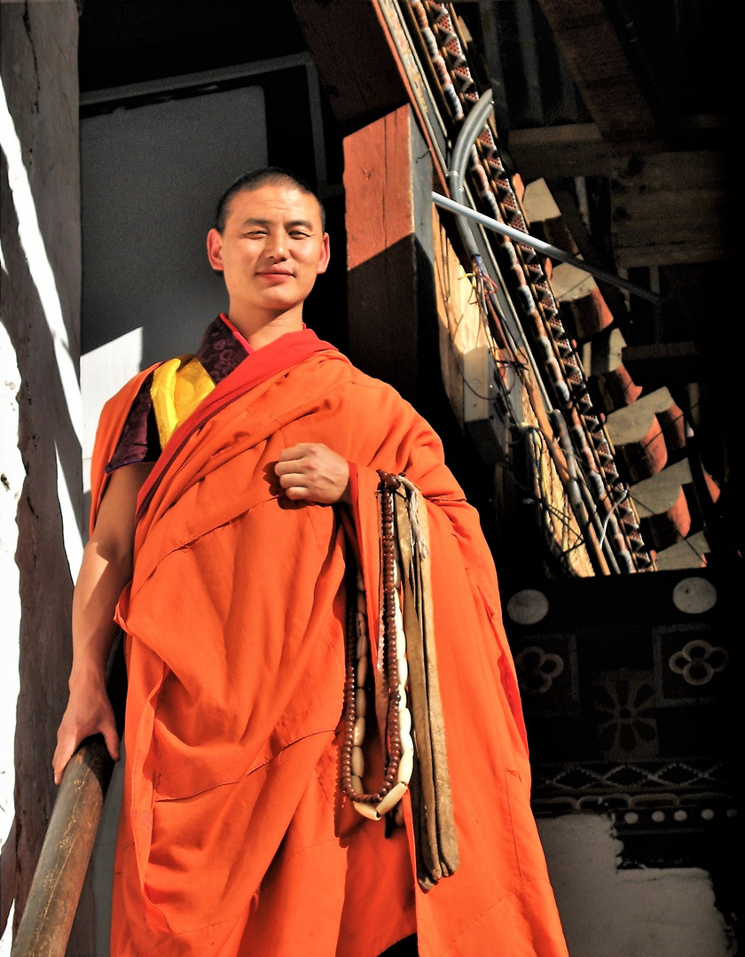 Buddhistischer Abt 