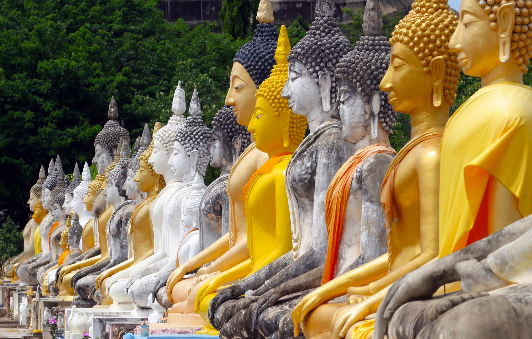 Buddhistischer Friedhof in Thailand