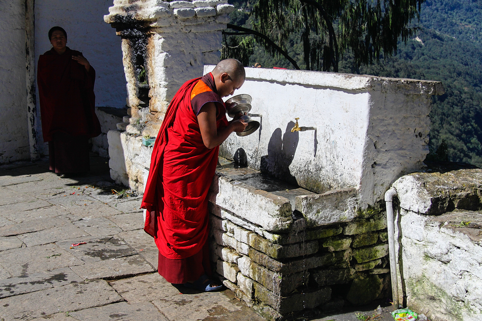 Buddhistischer Mönch...