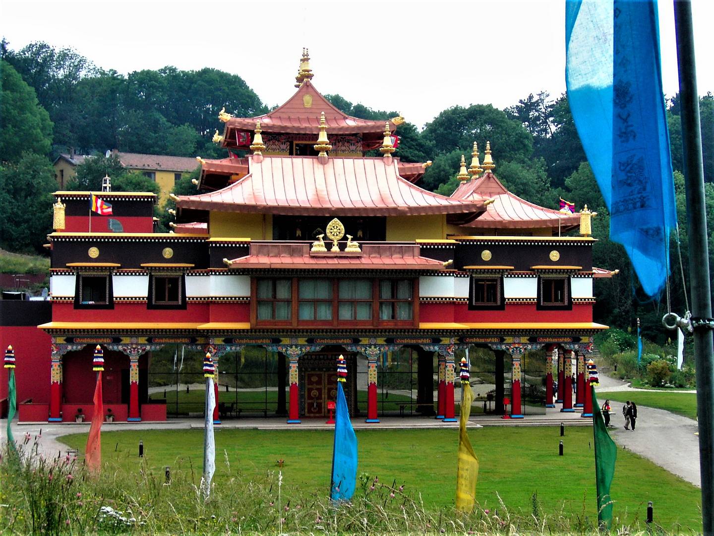 Buddhistischer Tempel in Südfrankreich