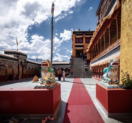 Buddhistisches Leh - Im Thiksey Kloster