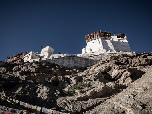 Buddhistisches Leh - Tsemo Maitreya Tempel