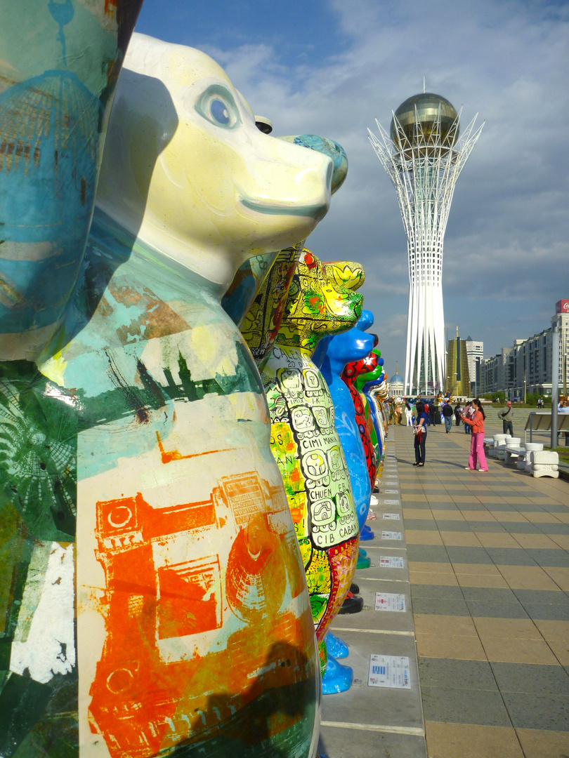 Buddy Bears 2010 in Astana