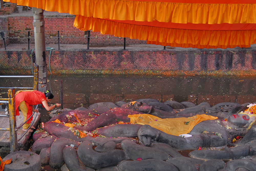 Budhanilkantha Lying Vishnu