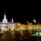 Budweis bei Nacht