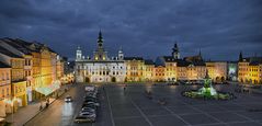 Budweis  - historischer Marktplatz -