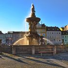 Budweis – Marktplatz -Samsonbrunnen