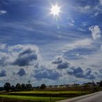 Büchenbach im Gegenlicht