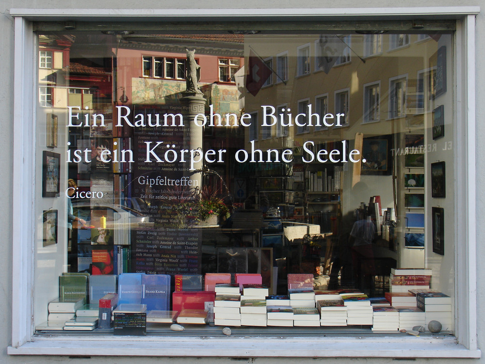 Bücher-Raumspiegelung