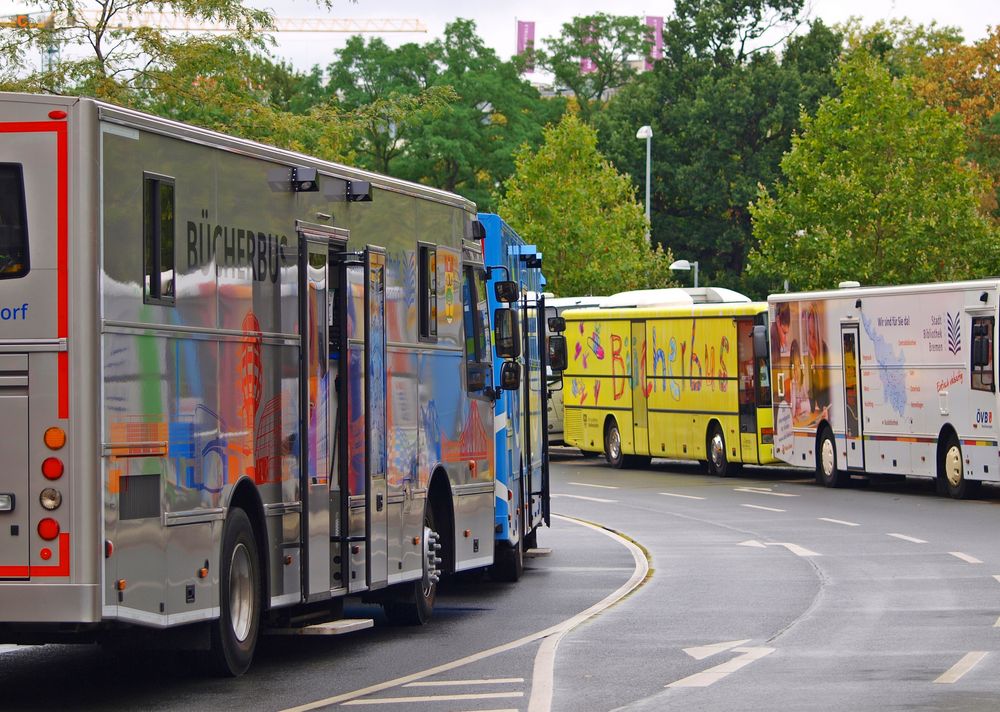 Bücherbustreffen in Hannover