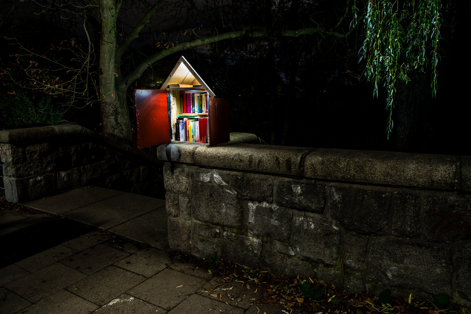 bücherbutze, Hamburgs kleinste Bücherei