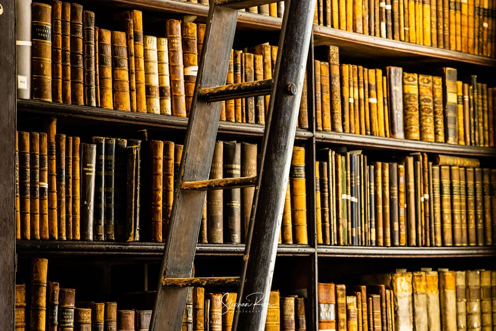 BÜCHEREI IM TRINITY COLLEGE - DUBLIN - IRLAND