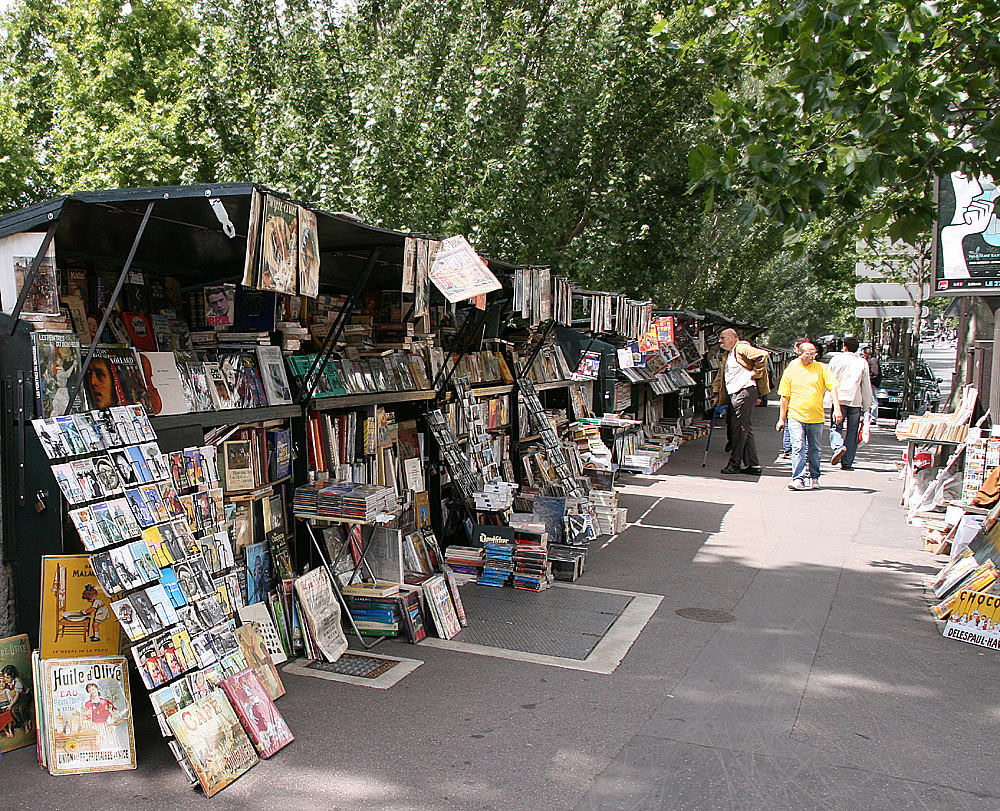 Bücherstand an der Seine