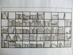 Bücherwand