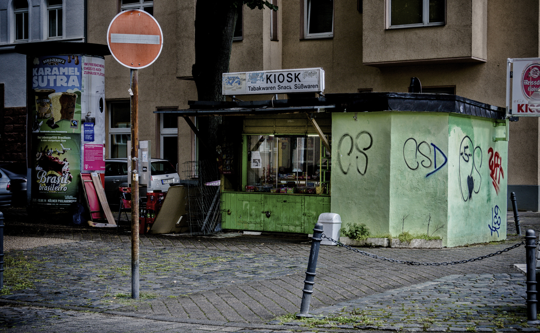 Büdchen am Nikolausplatz in Sülz