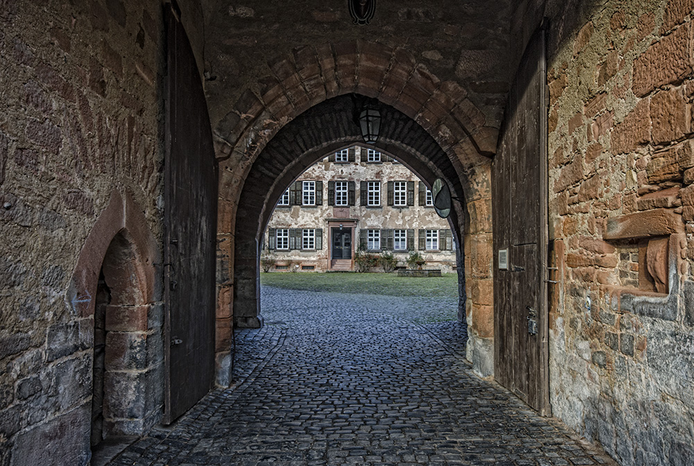 Büdingen - das Schlosstor
