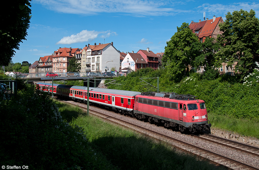 Bügelfalte am Enztäler