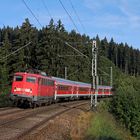 Bügelfalte auf der Schwarzwaldbahn