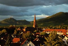 Bühl im Abendlicht