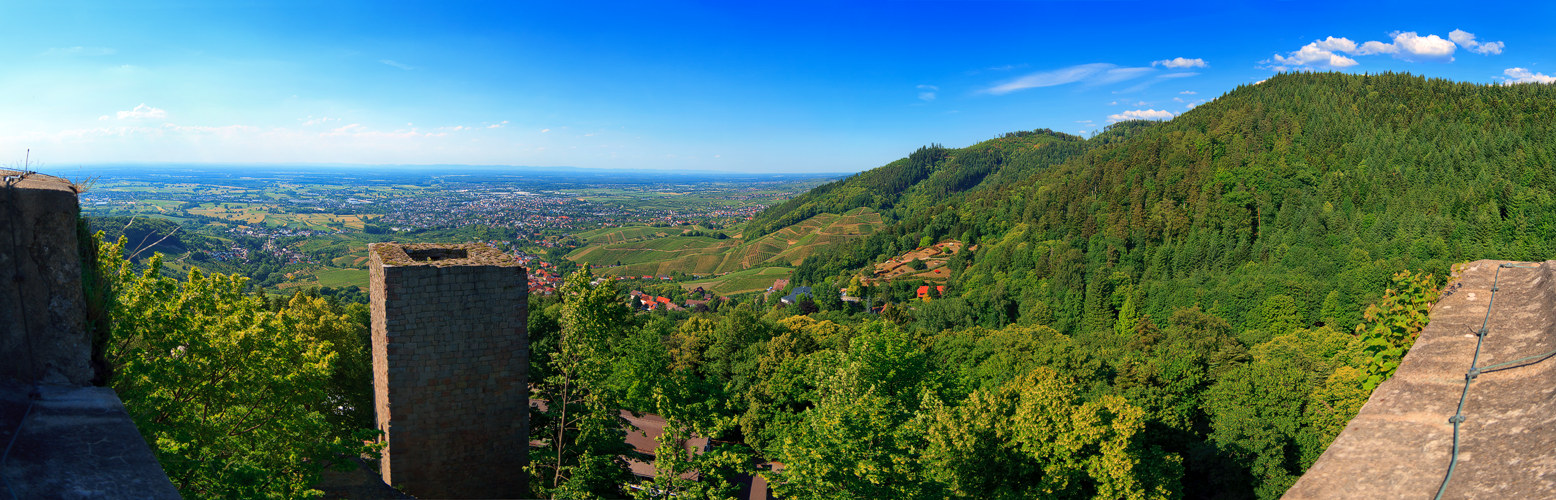 Bühl von oben