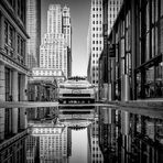 Bühnenbild im Spiegel der Stadt