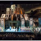 Bühnenbild Nabucco in der Arena von Verona 2015