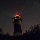 Bülker Leuchtturm bei Nacht