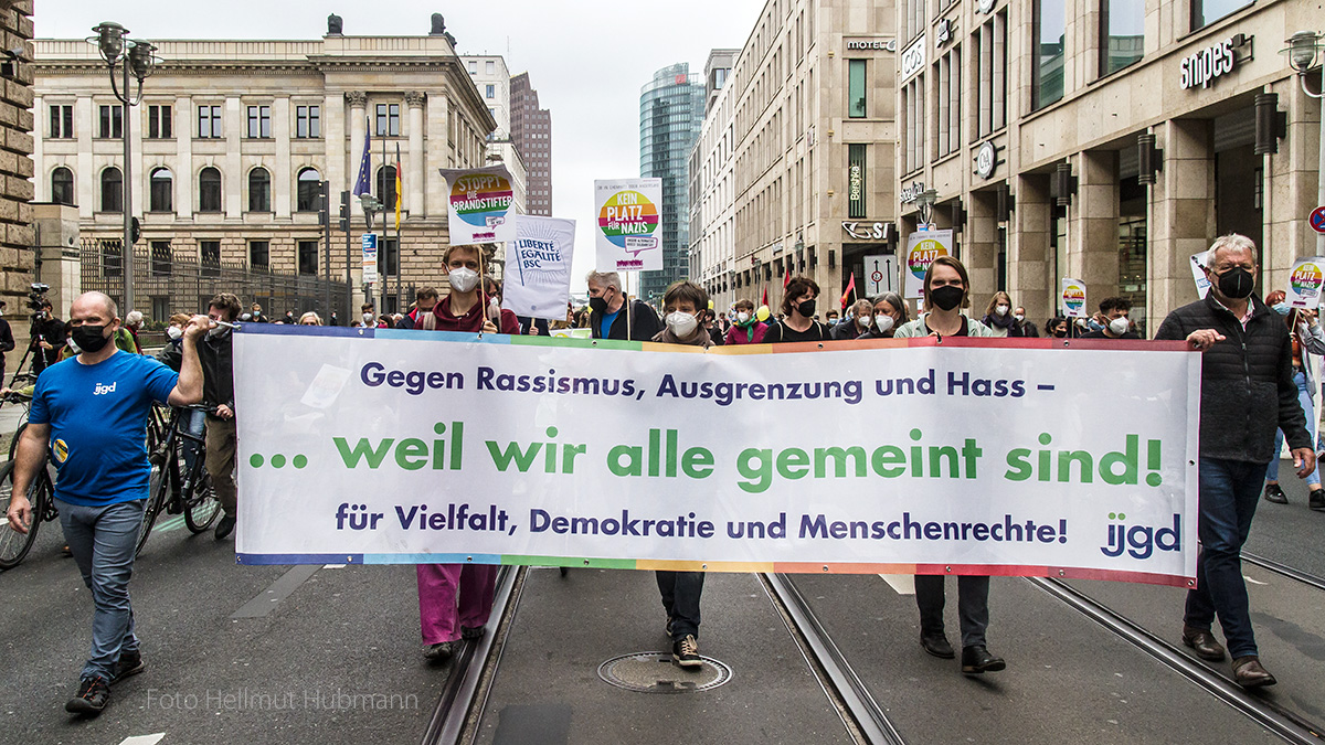 BÜNDNIS UNTEILBAR - GROSSDEMO IN BERLIN #02