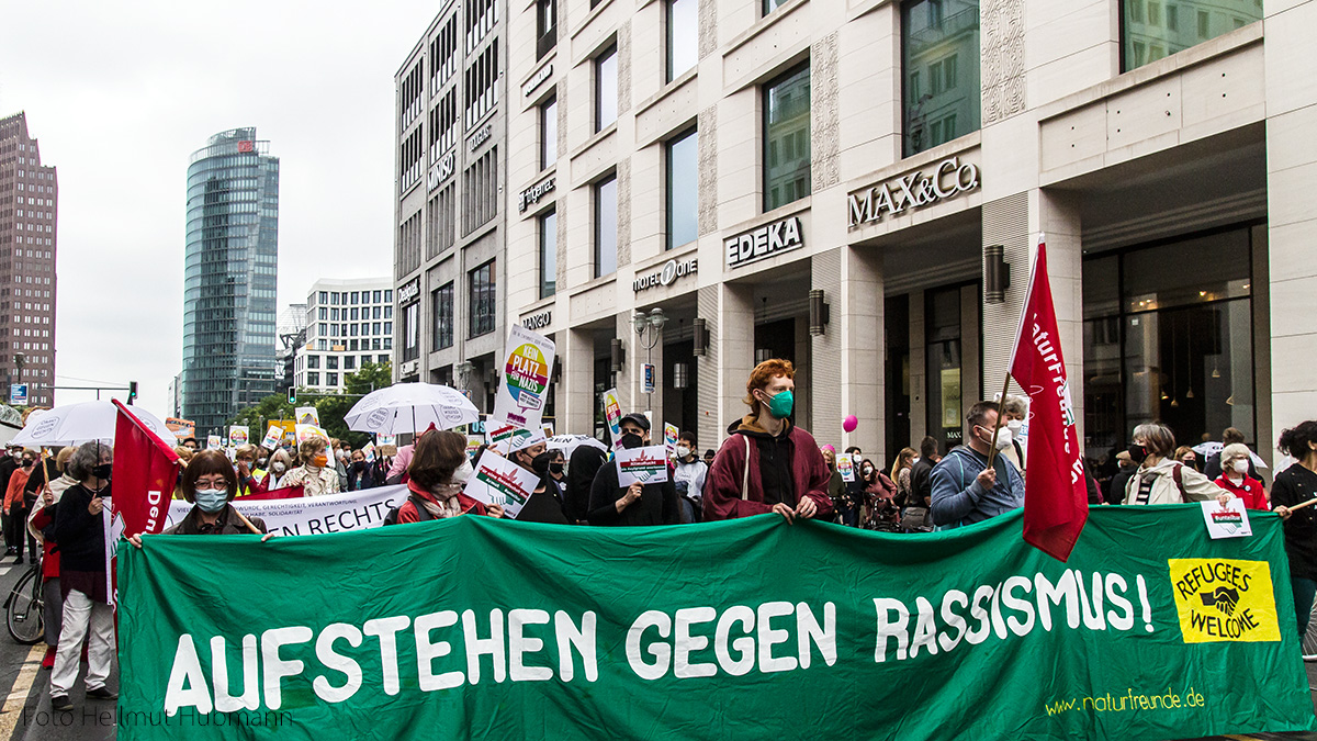 BÜNDNIS UNTEILBAR - GROSSDEMO IN BERLIN #11 