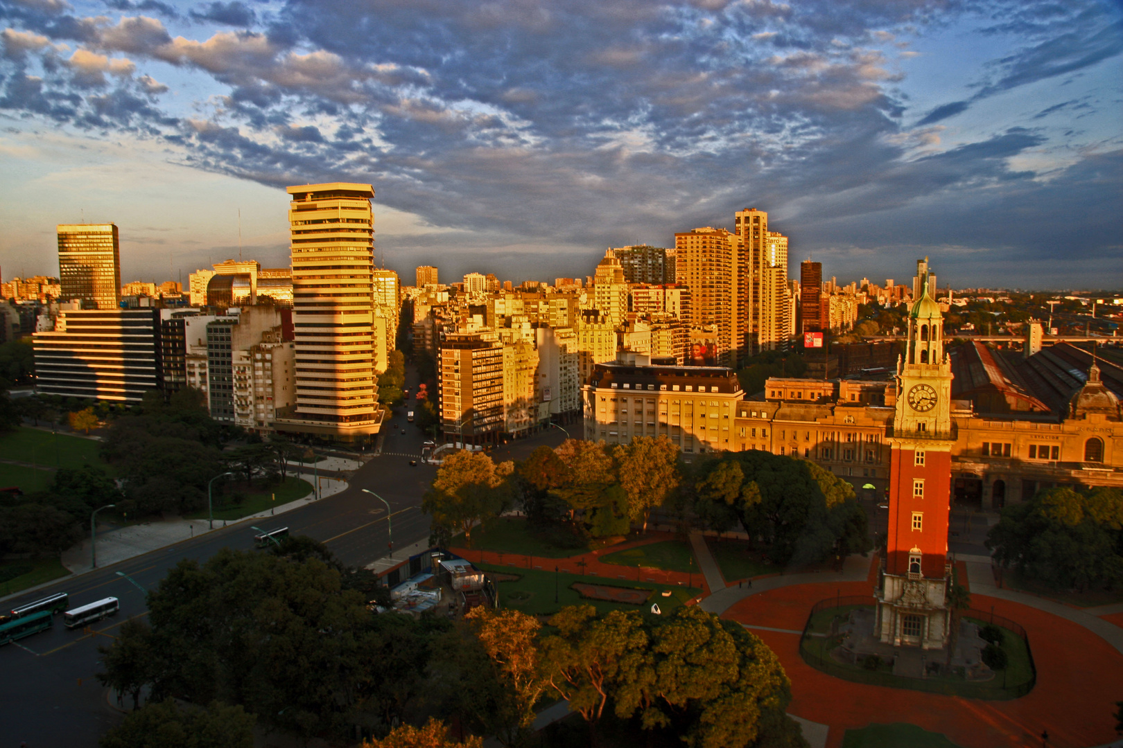 Buenos Aires am Abend