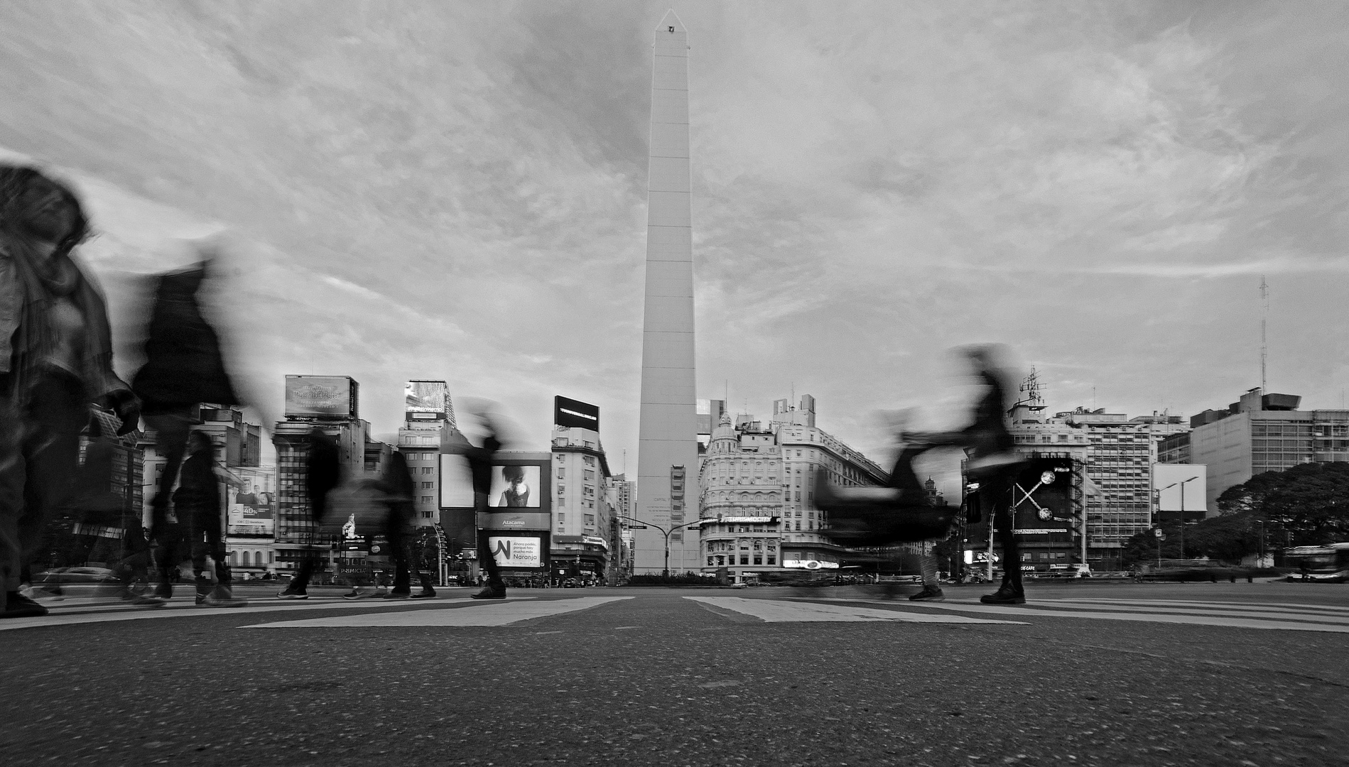 Buenos Aires - am Obelisk