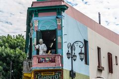 Buenos Aires - La Boca - Hier ist man Papst