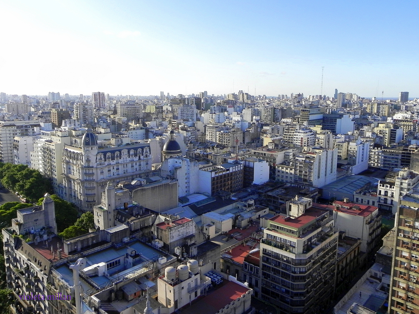 BUENOS AIRES,DESDE EL FARO DEL PALACIO DE BAROLO