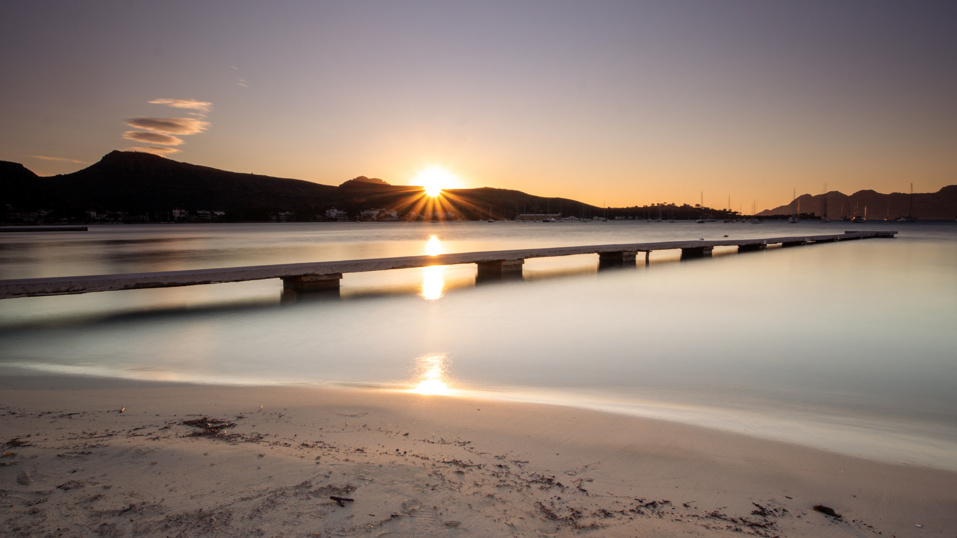 Buenos días Puerto de Pollensa