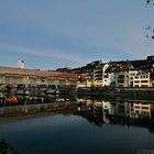 Büren an der Aare am Abend