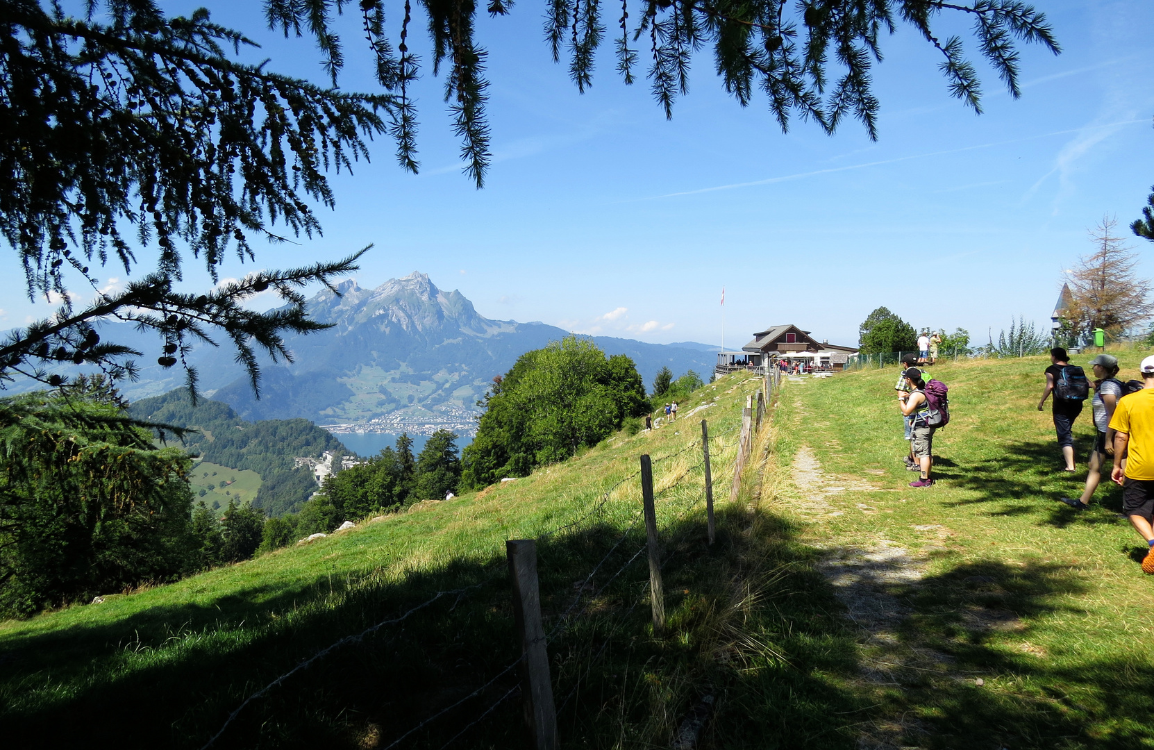 Bürgenstock, beliebter Ausflugsort