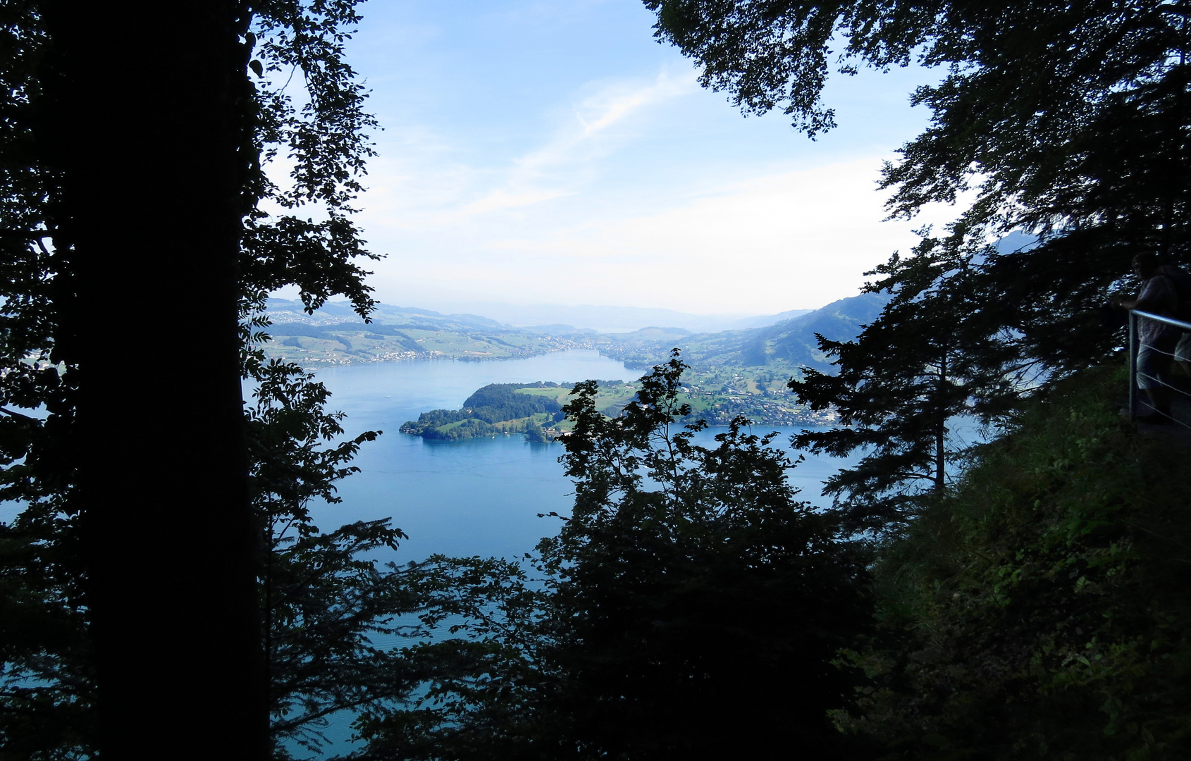 Bürgenstock, Durchblick