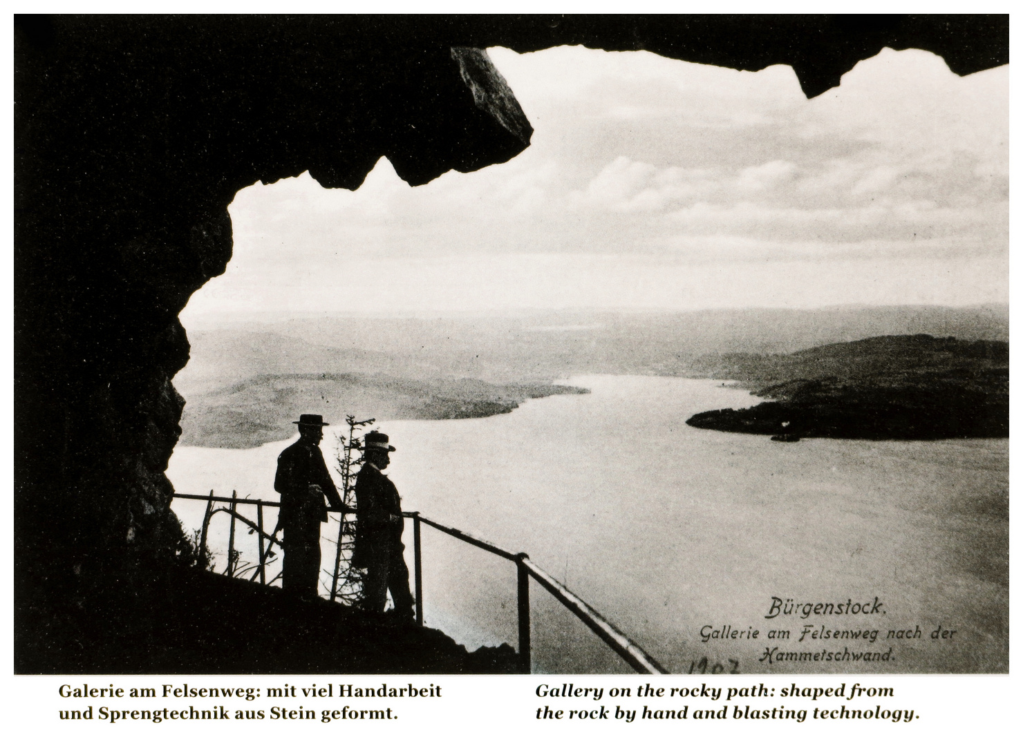 Bürgenstock-Nostalgie alte Fotografie