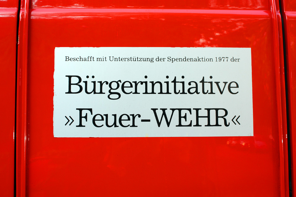 Bürgerinitiative >> Feuer - WEHR 