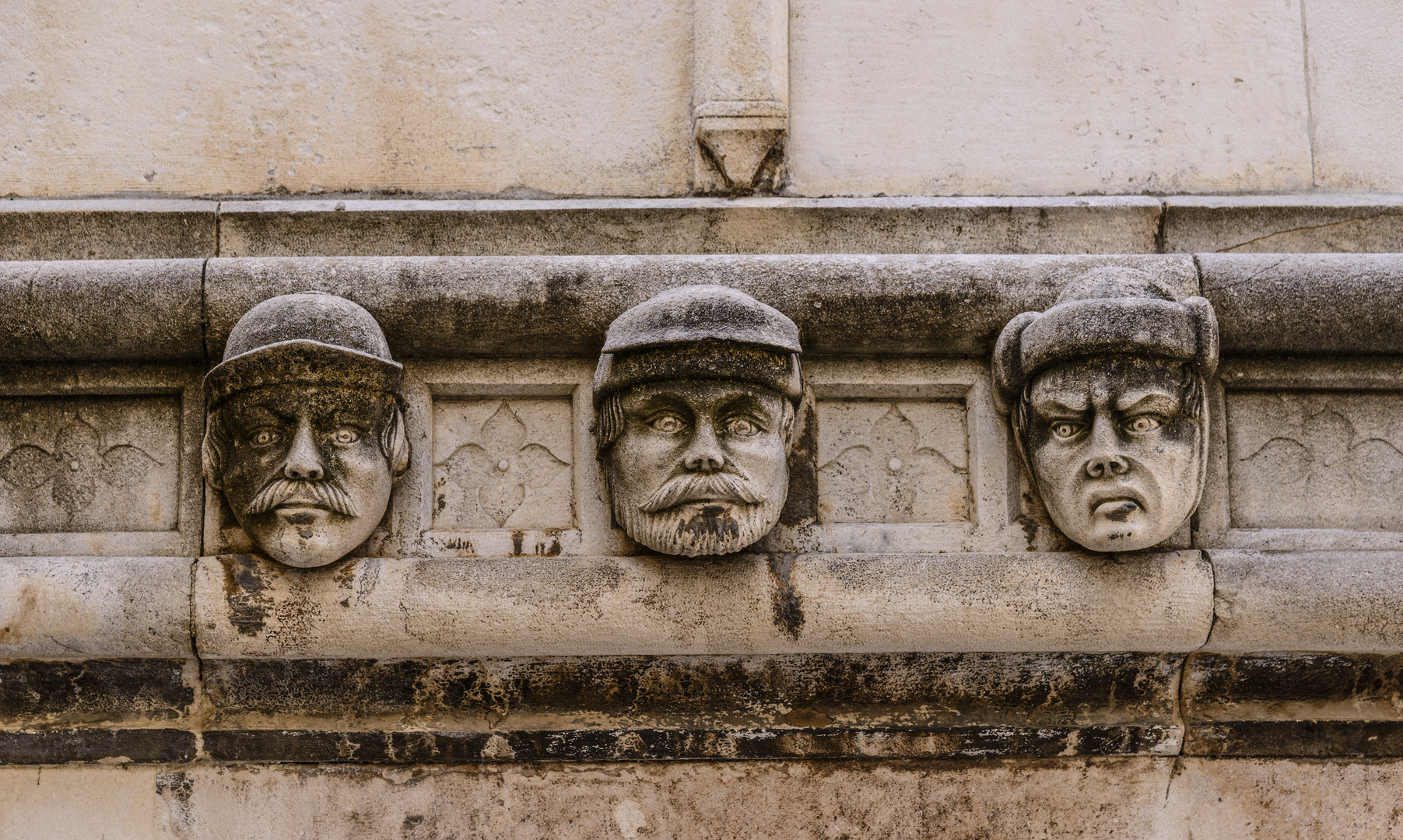 Bürgerköpfe, Kathedrale, Sibenik, Dalamtien, Kroatien