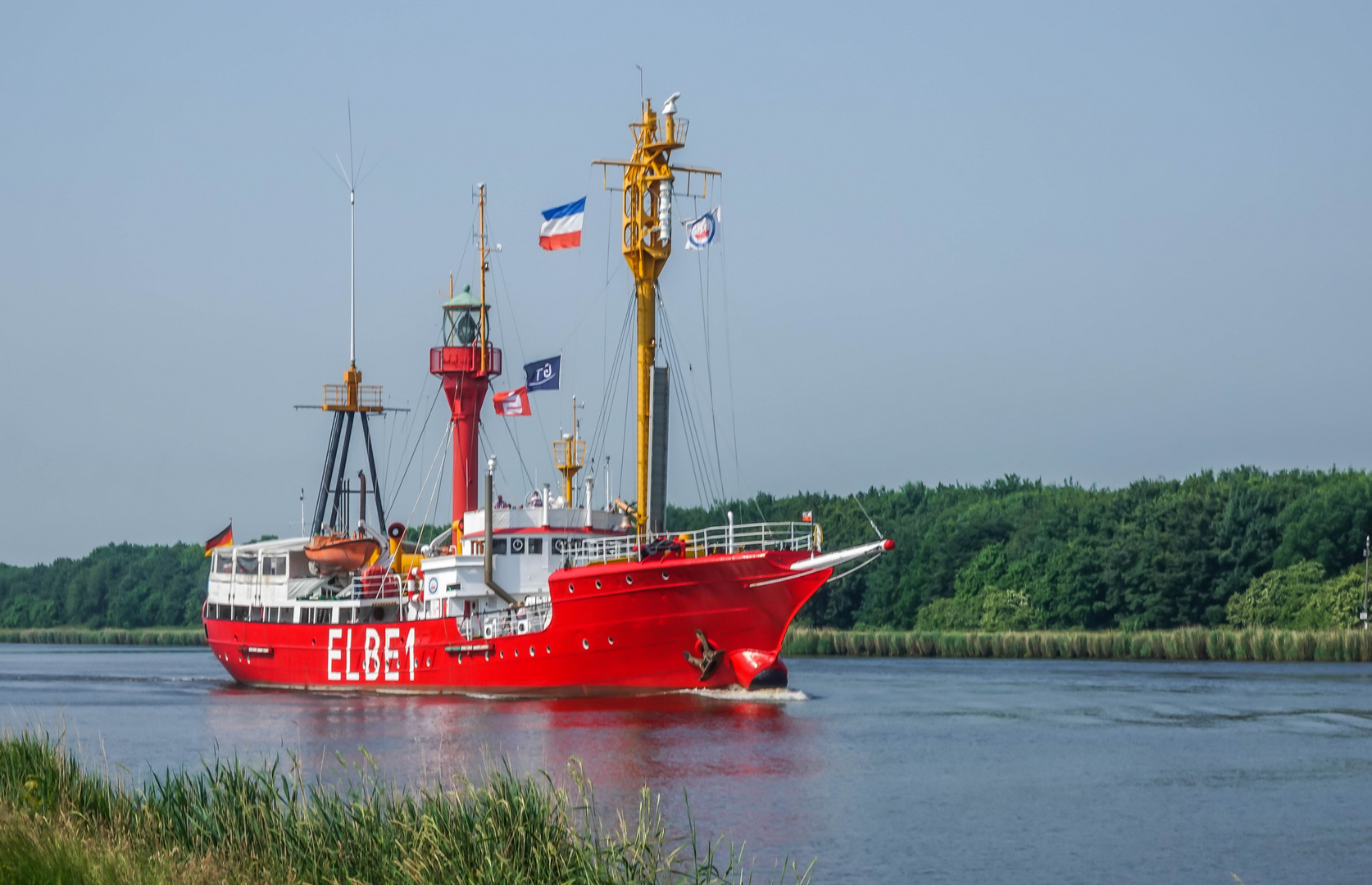 " BÜRGERMEISTER O'SWALD " - Feuerschiff ELBE 1